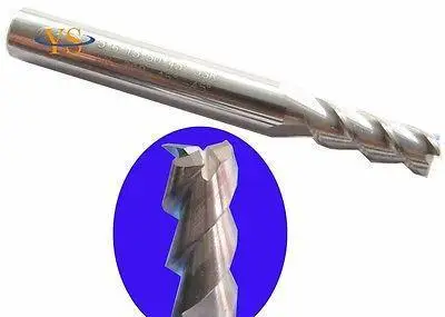 

New 5pcs 3flute 5mmx 6x50L Carbide End mill for Aluminimum CNC Milling Cutter