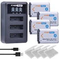 4 Battery 1 Charger