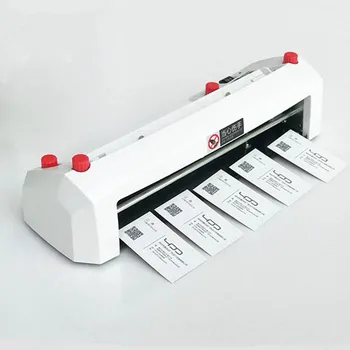 전기 명함 절단기, A4 크기, SK316 90x54mm 카드 크기, SK316 헤비 듀티 미세 조정 카드 커터, 220-240V, 110V