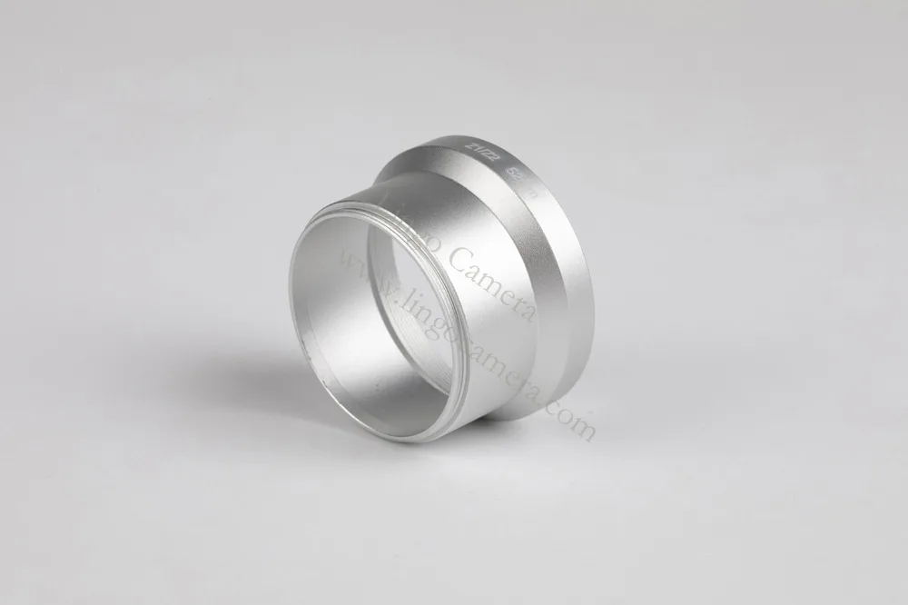 جديد 45 مللي متر إلى 52 مللي متر الفضة عدسة خاتم محول أنبوب ل مينولتا Z1 Z2 F52mm-M45mm