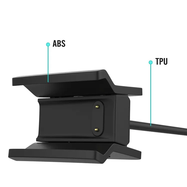 Zuzug ل Fitbit تهمة 2 استبدال USB شحن كابل الشاحن الحبل ل Fitbit تهمة 2 سوار معصمه حوض محول مع