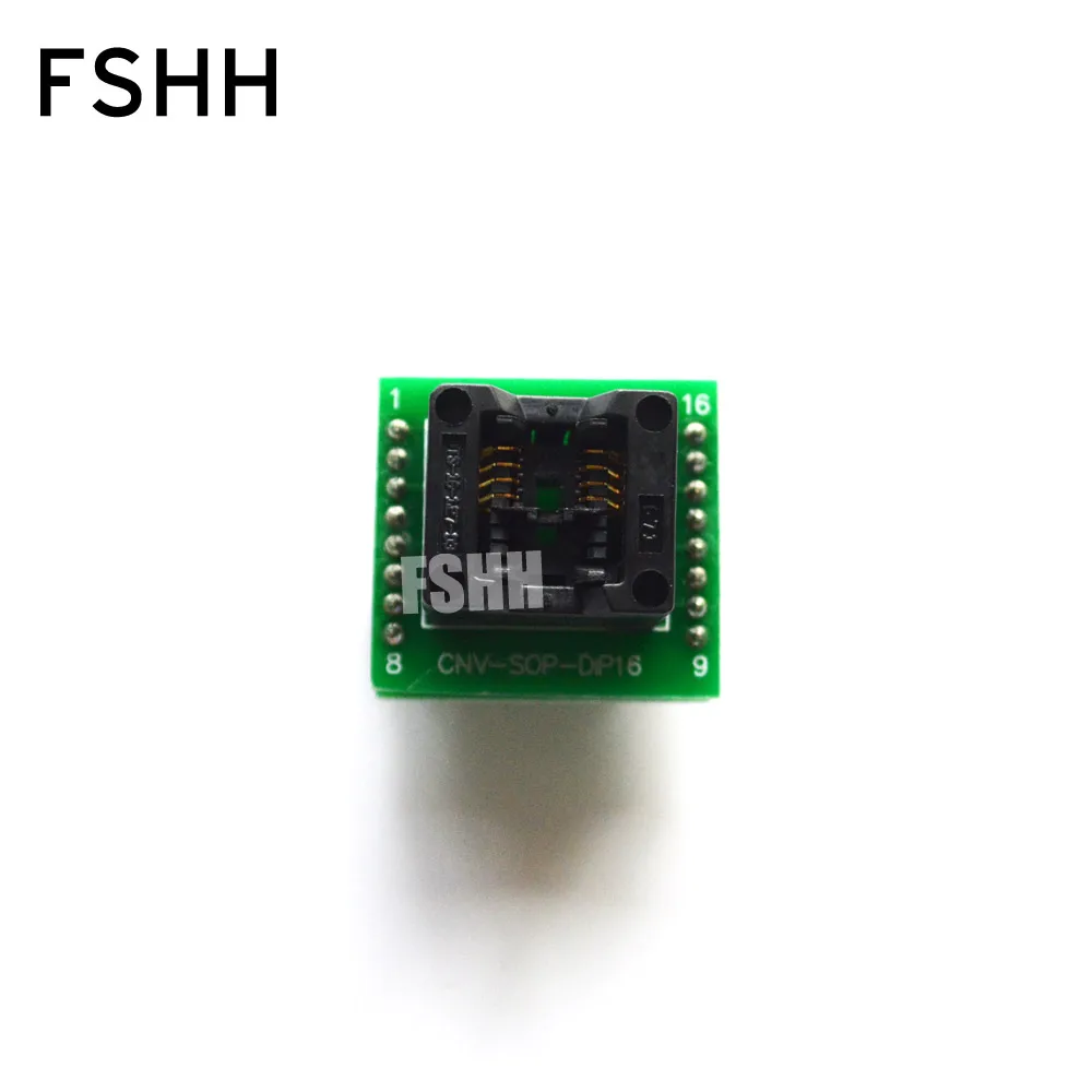 مطلية بالذهب عالية الجودة طبقة مزدوجة مجلس SOP8 إلى DIP8 SOIC8 إلى DIP8 IC المقبس مبرمج مأخذ توصيل محول لواسعة 150mil