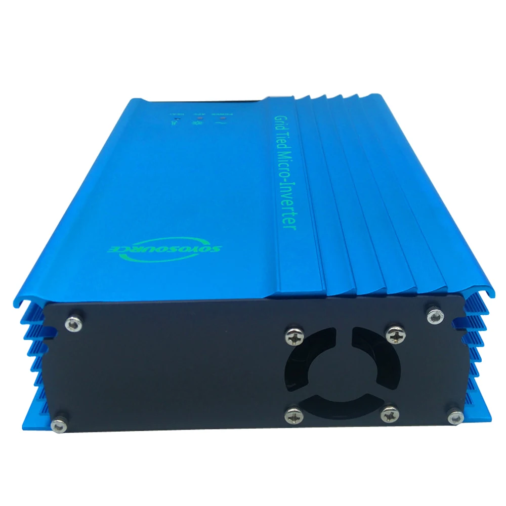 500W MPPT Pure Sine Wave Grid Tie Inverter Suitable for Solar PV Panels &12V/24V36V/48V/72V Battery Discharge