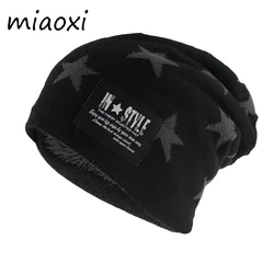 New Arrival Adult Fashion Men Hat Unisex Casual Beanies Skullies Winter Warm Brand Hats Letter Knitted Gorros Bonnet Sale