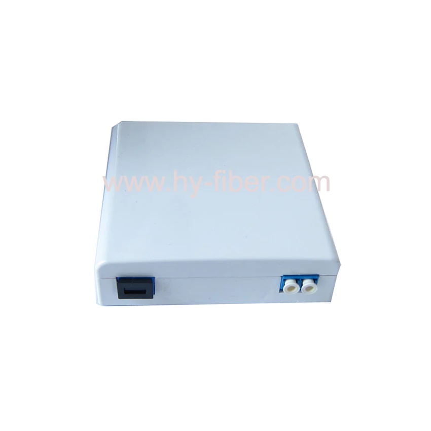 FTTH Wall Outlet with Face Plate, FTTH Type Desktop Box without Adapter,FTTx Terminall,Fiber Optical, 2 Core, 8686