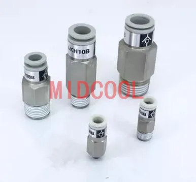 High quality fitting AKH10A-03S  O.D 10mm thread Rc 3/8 Pipe check valve air of pneumatic components High temperature