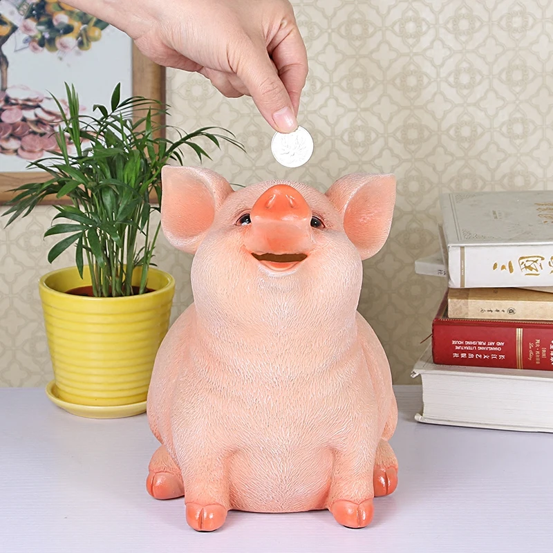 

Lovely Pig Piggy Bank Cute Money Box for Children Boy Girl Birthday Gift