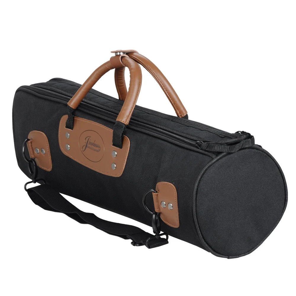 

MoonEmbassy 1200D Waterproof Trumpet Bag Case 15mm Padded Oxford Cloth Adjustable Strap Pocket Accessories