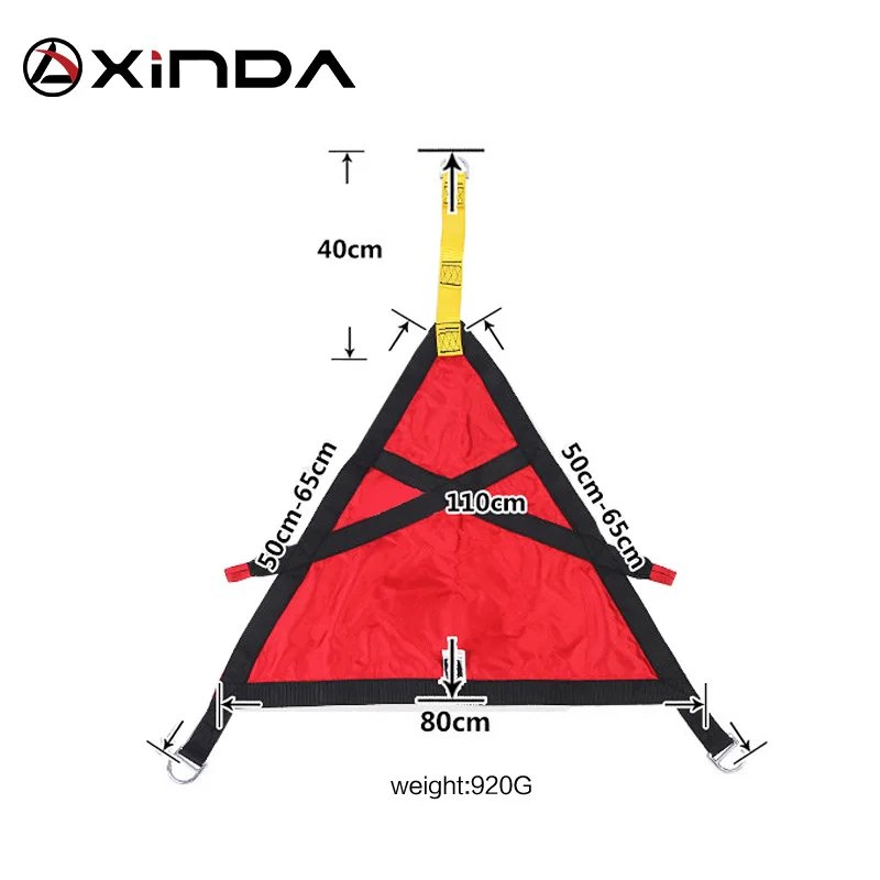 XINDA Professional Outdoor Fire Protection Rescue Triangle Safety Belt Kids Men Women Harnesses Protective Equipment