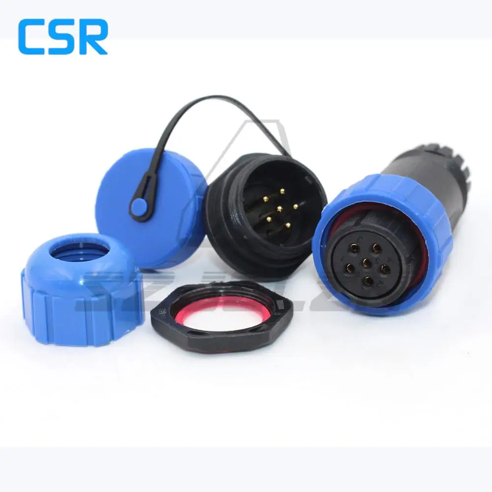 SP2110/S6-P6,  Waterproof Connector 6pin ,IP68,  Waterproof Plug And Socket 6pin,Industrial Equipment Power Aviation Plug Socket