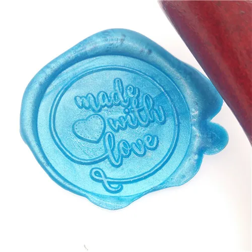 Made with Love wax seal stamp/ Made with heart /wax sealing kit /Wax seal Gift Package /Gift for him/Gift for her/