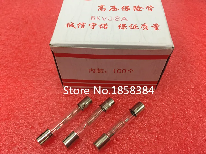 

50pcs 6*40 5KV 0.8A 800mA Microwave Oven High Voltage Fuse