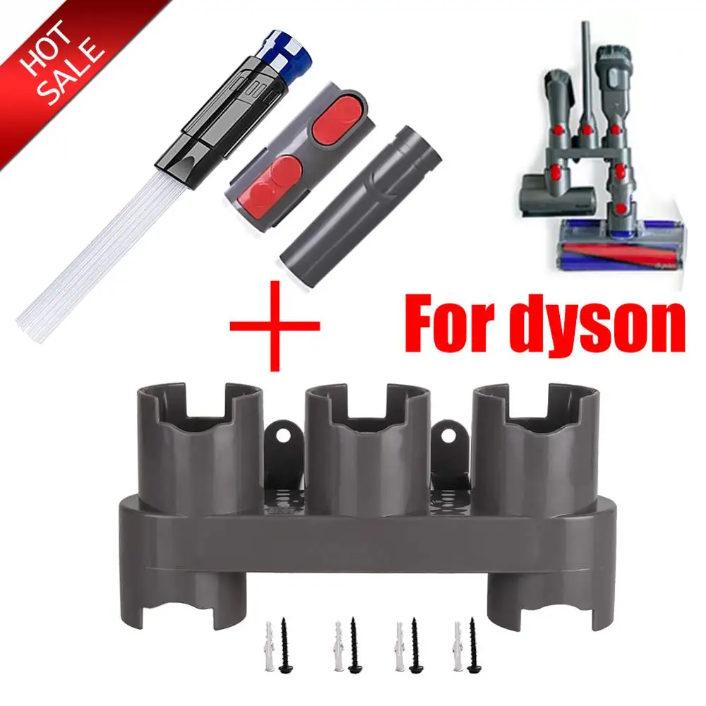 Storage Bracket Holder for Dyson V7 V8 V10 Absolute Vacuum Cleaner Parts Brush Stand Tool Nozzle Base Docks Station Accessories