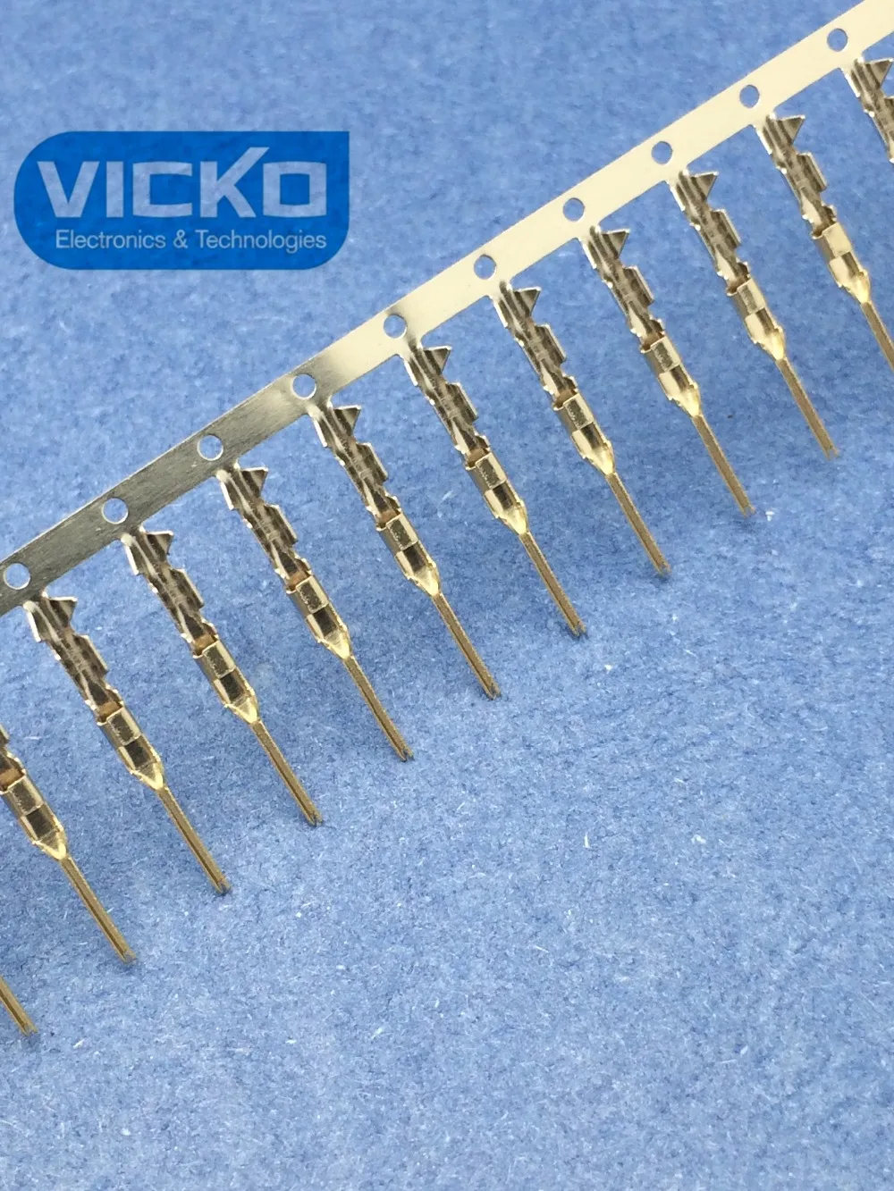 [VK] 500pcs Male Pin Dupont Connector Gold Plated 2.54mm