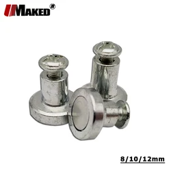 20pcs Strong Magnet led ceiling light Install Magnetic With Screw 8mm 10mm 12mm Hight ceiling lamp Fixed magnet holder Easy Use