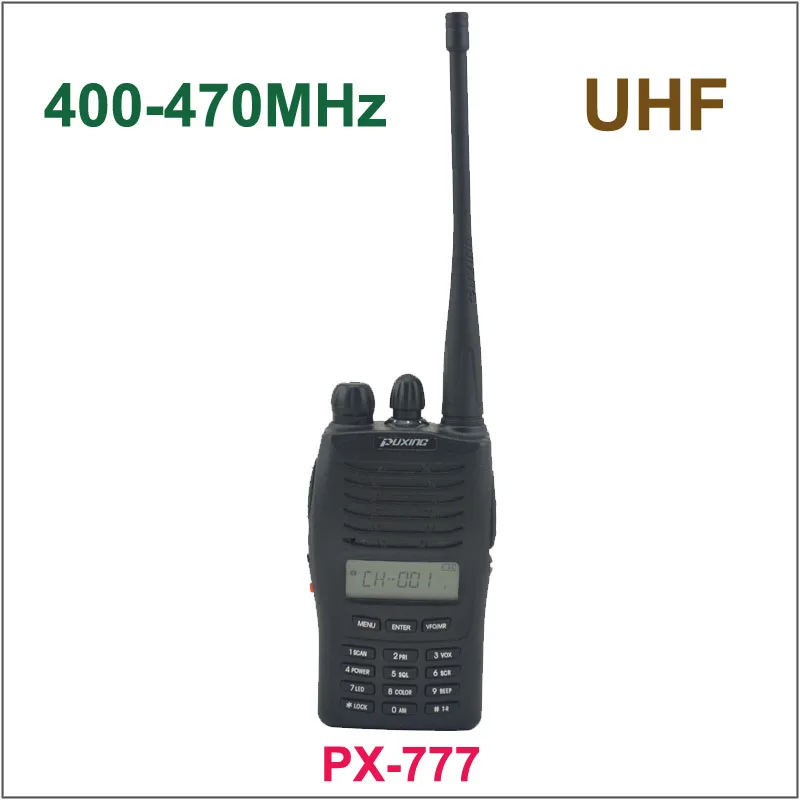 PUXING PX-777 UHF 400-470MHZ PX777 Radio ham radio