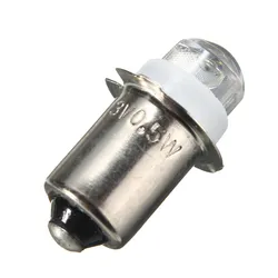 0.5W p13.5s LEDヘッドライト電球,交換用照明器具,60-100ルーメン,dc3v,4.5v,6v,c d