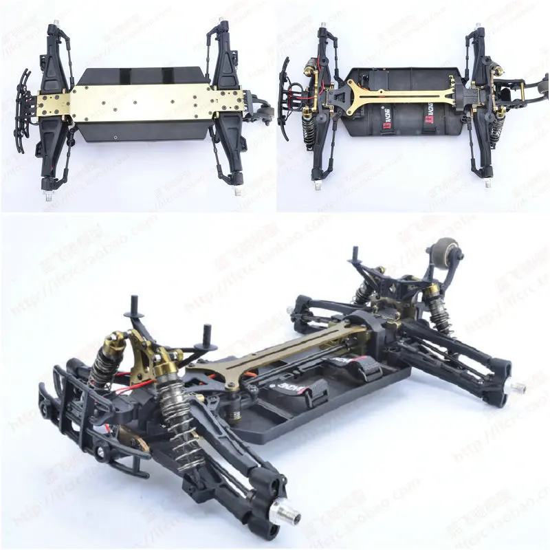 JLB racing Golden cheetah Brushless 1:10 Hobby RC car Electric 4WD Monster truck Powefull motor