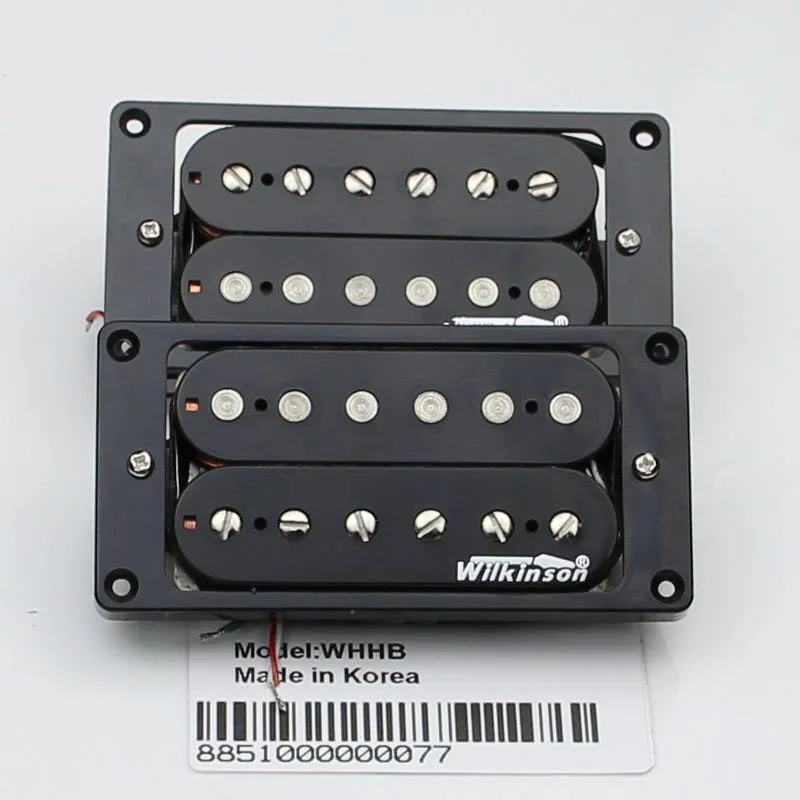 NEW Wilkinson Humbucker Guitar Pickup Set WHHB Amp Bridge Alnico 5