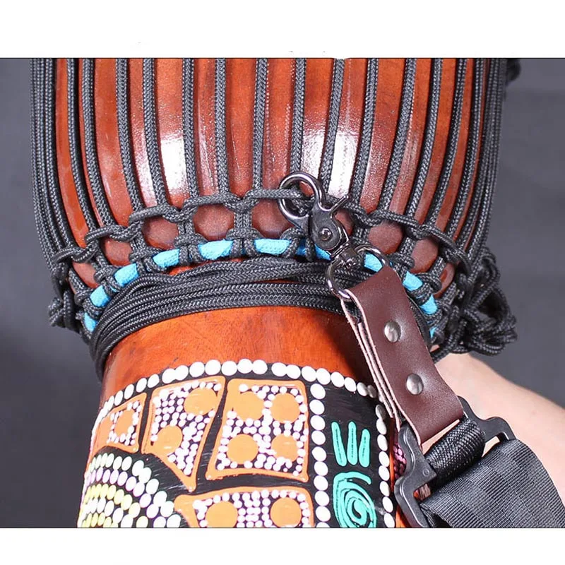 Professional PU Djembe Strap African Hand Drum Belt Percussion Accessories Free Shipping