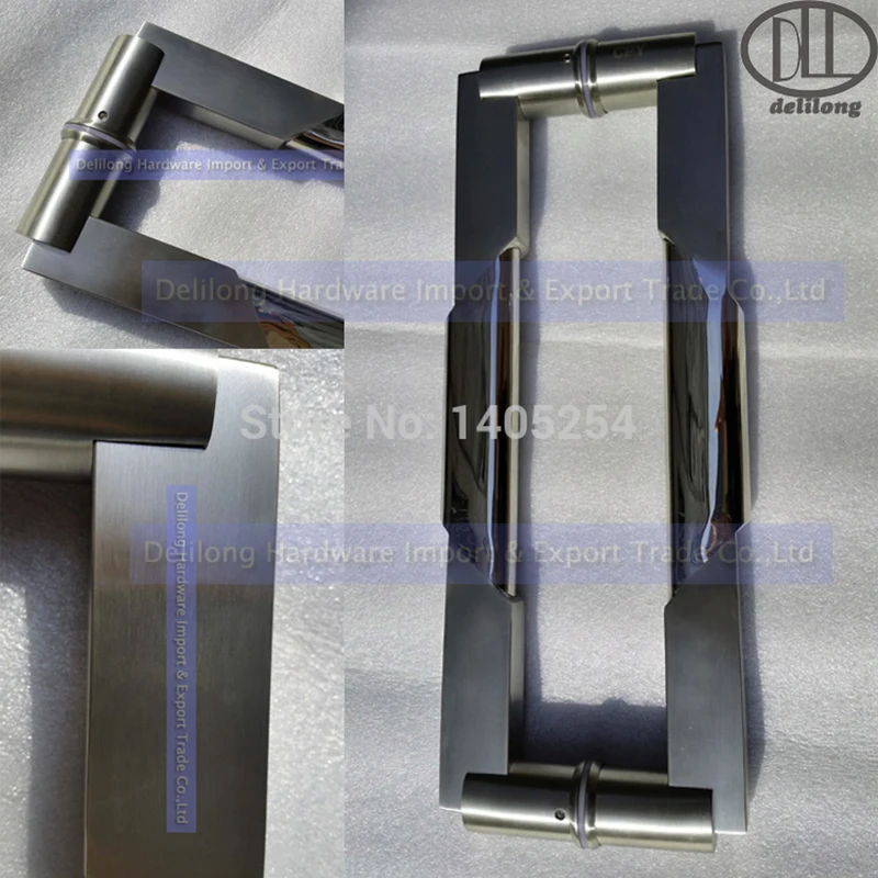 

stainless steel satin/mirror/brush finish glass door handle wood/steel door handles 600cm