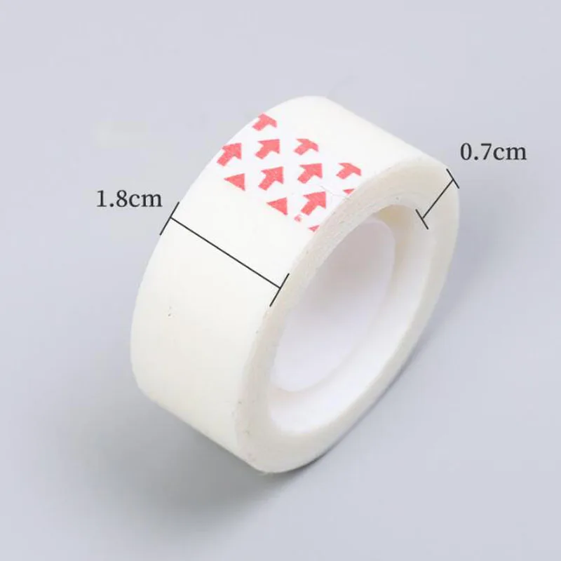 1.8cm White Invisible Tape Masking Hand Tear Seamless Tape Can Be Written To Correct The Wrong Office School Supplies Stationery