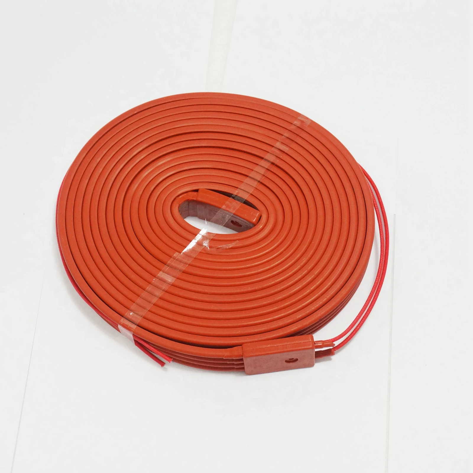 220V AC 25x5000mm 500W Waterproof Flexible Silicone Rubber Heater Heating Belt Unfreezer for Pipeline Electrical Wires