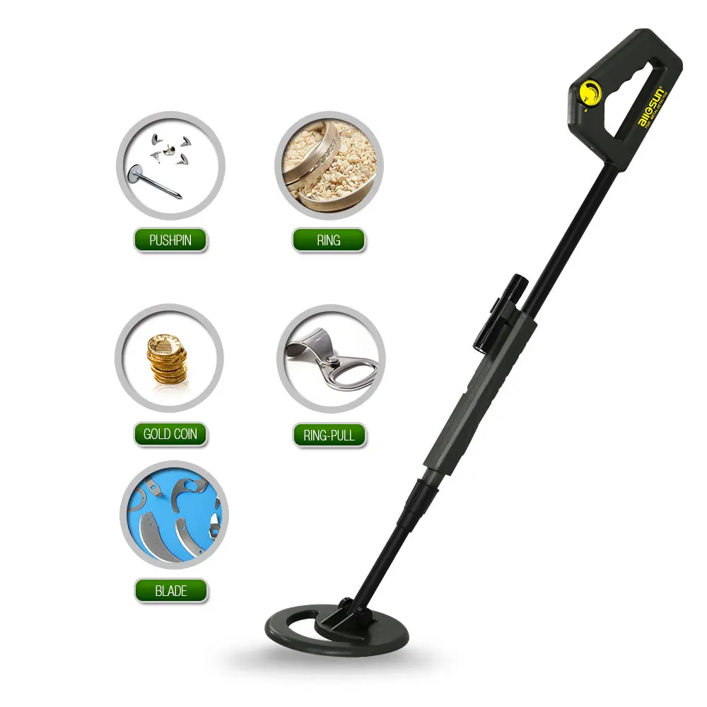 Waterproof Underground Metal Detector Treasure Hunter Gold TS20A for Kids Children\'s Day Gift High Sensitivity Adjustable Shaft