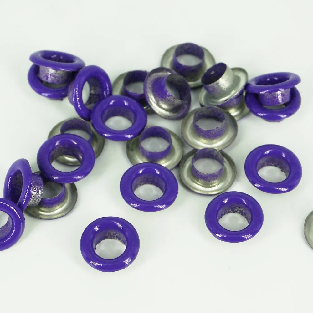 100pcs 10 colors selected Scrapbook Eyelets Inner Hole 5mm Metal eyelets For Scrapbooking garment clothes eyelets,Apparel Sewing