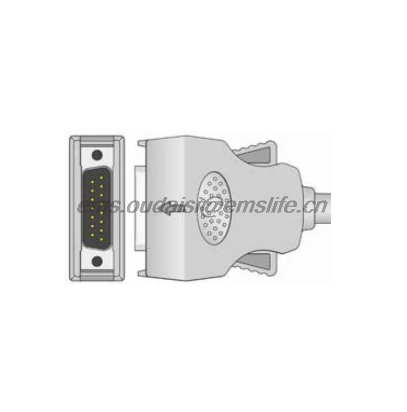 

EKG connector for Mortara DB15M ECG Cable spare parts of patient monitor and cardiography machine