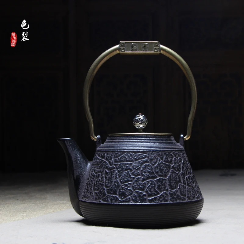 

Cast iron pot The kettle iron teapot 1300 ml