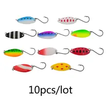 10pcs Fishing Spoon Lure #6