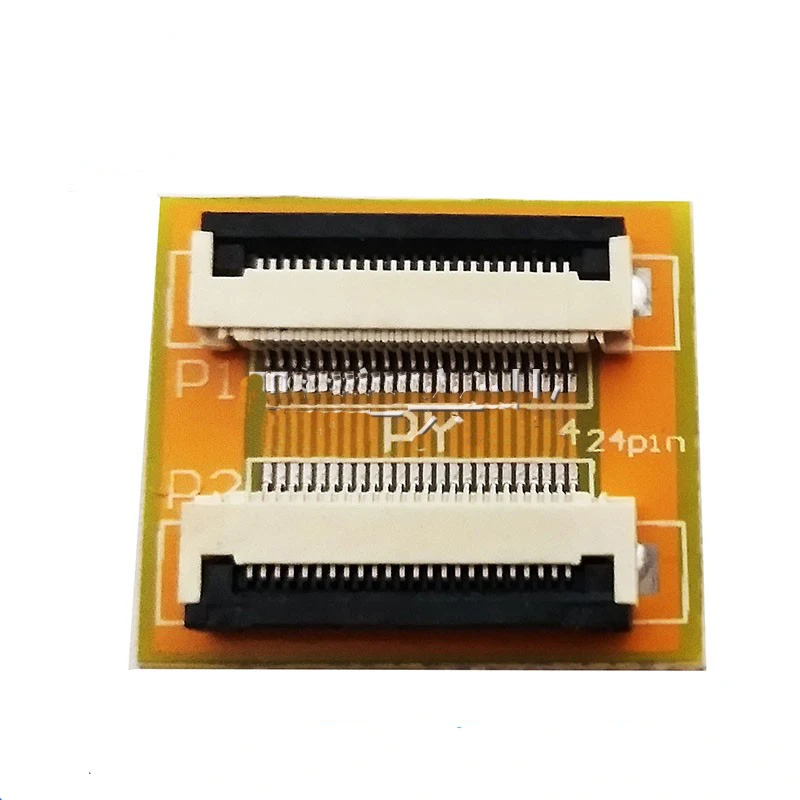 Free shipping 2PC Flexible Flat Cable FFC FPC 24P extension board With 0.5mm connector soldering  adapter PCB board