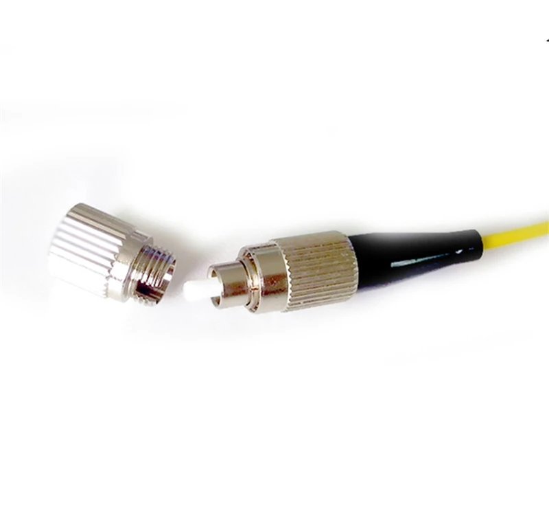 10pcs Metal FC dust cap with chain FC protective terminal cover waterproof female male connector for optical power meter ELINK