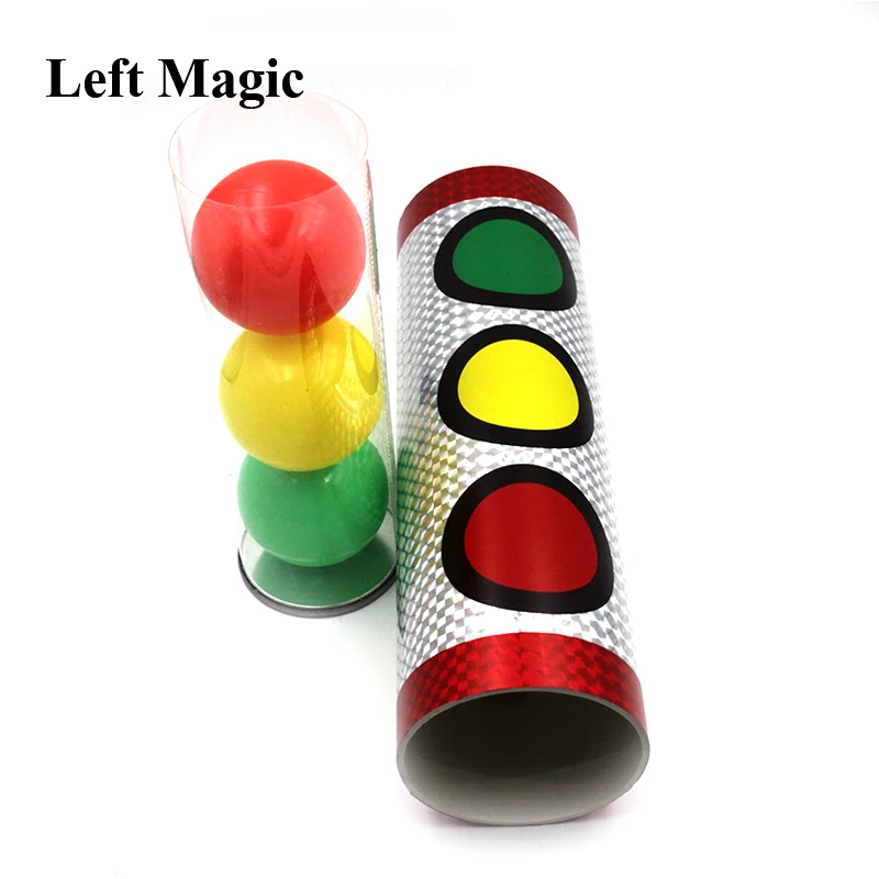 Bolas milagrosas, trucos de magia, luces de tráfico, cambio de Color, accesorios mágicos de escenario, ilusión, truco, mentalismo, juguetes clásicos
