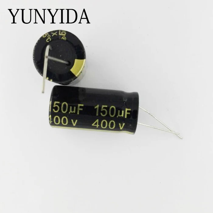 5PCS   400V   10UF  15UF 22UF 33UF  47UF 68UF  82UF 100UF 150UF    Aluminum Electrolytic Capacitor