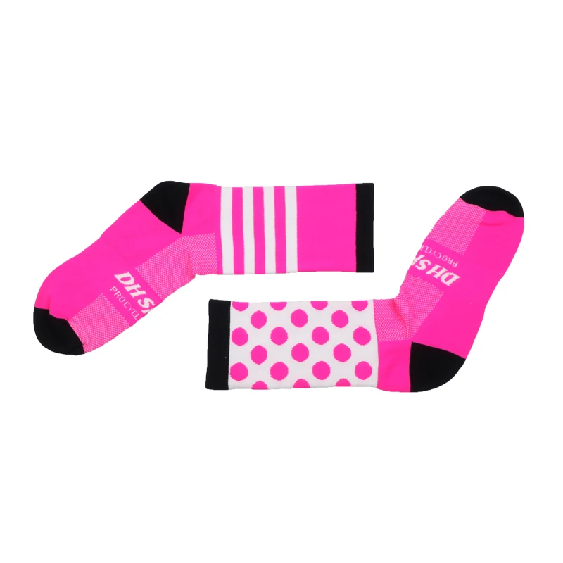 DH SPORTS New Professional Cycling Socks Men Women Protect Feet Breathable Sock Kids Outdoor Road Bike Socks Bicycle Accessories