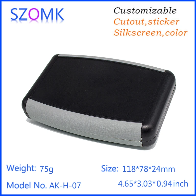 4 Pcs Plastic outdoor equipment enclosure handheld box szomk plastic housing 118*79*24mm enclosure for electrical components