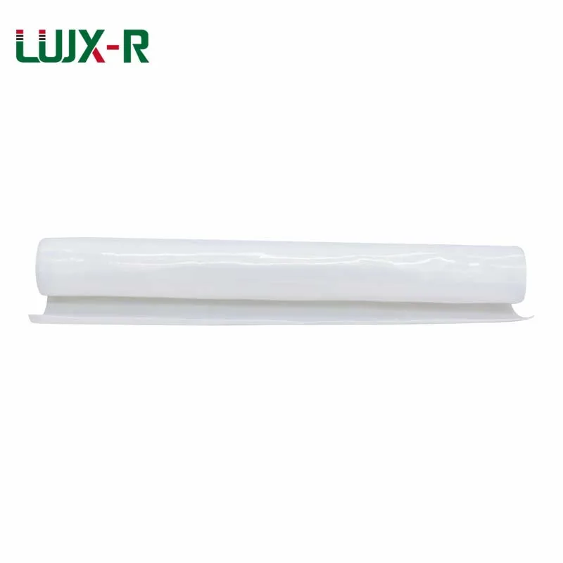 LUJX-R 1mm Silicone Rubber Sheet Transparent 250x250mm Mat Silicone Sheets For Heat Resist Cushion Sealing Film VMQ Food Grade