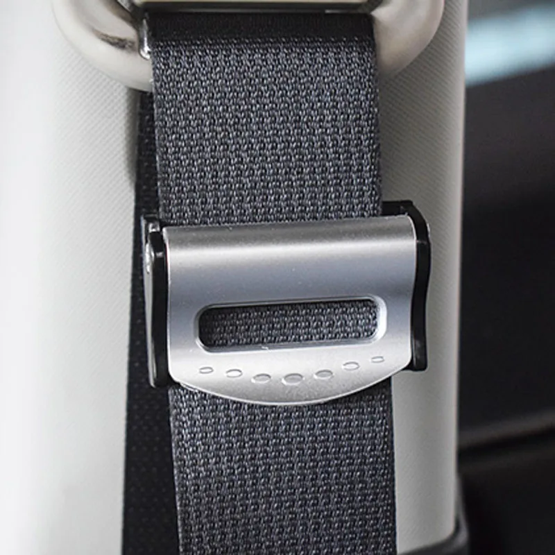 2 car seat belt clip adjustable stop buckle seat belt buckle car shape for Dodge Journey JUVC/Charger/DURANGO/CBLIBER/SXT/DART