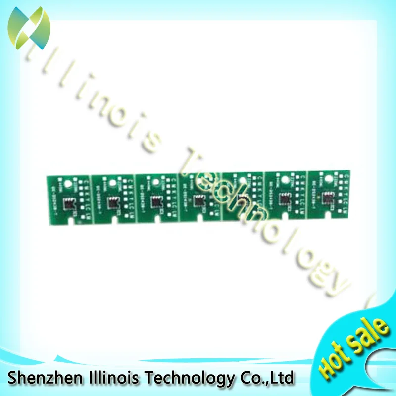 

One-time Chip for Mimaki LH100-0371 UV Cartridge 7 colors CMYKLCLMWh printer parts