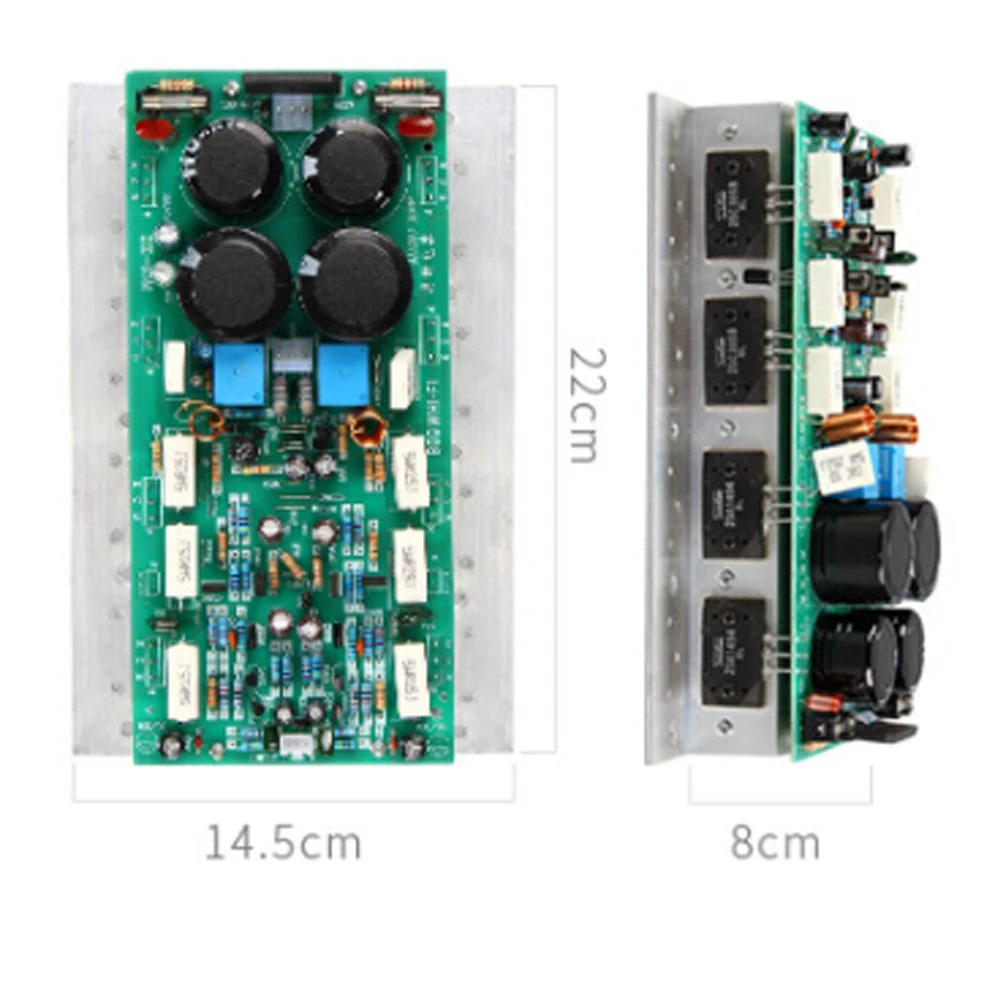 Amplificatore da palco Scheda amplificatore stereo ad alta potenza a due canali Fai da te può cambiare mono