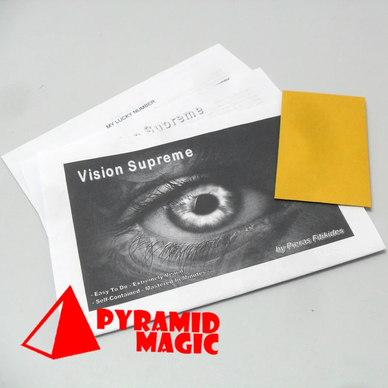 Vision Supreme by Pieras Fitikides- close-up card magic tricks products / wholesale / free shipping