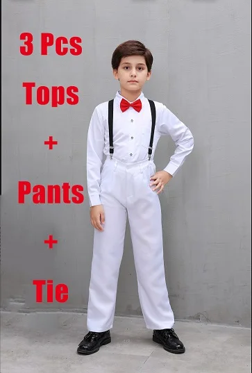 Jazz Dance Costumes Boys Colorful Set Singer Dancers Children Hip