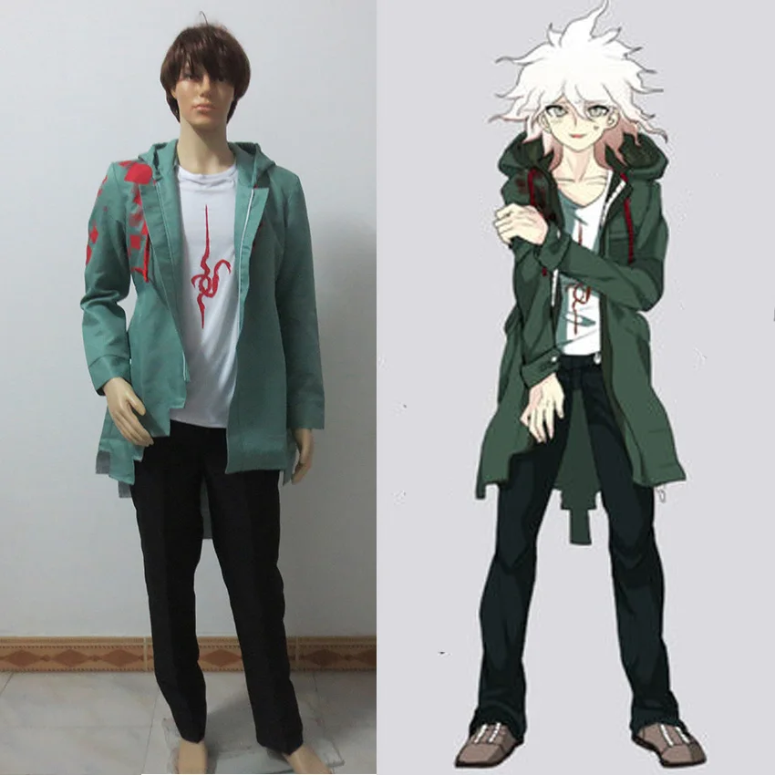 

Super Dangan Ronpa 2 Nagito Komaeda Nagito Cosplay Costume full set