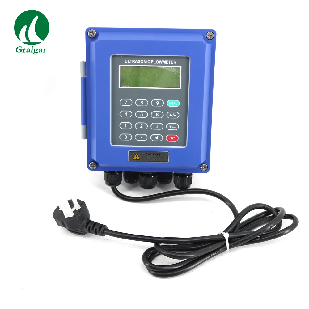 TUF-2000SW+TL-1 Transducer Wall-Mounted Digital Ultrasonic Flow Meter High Accuracy Measuring Range DN300-DN6000mm