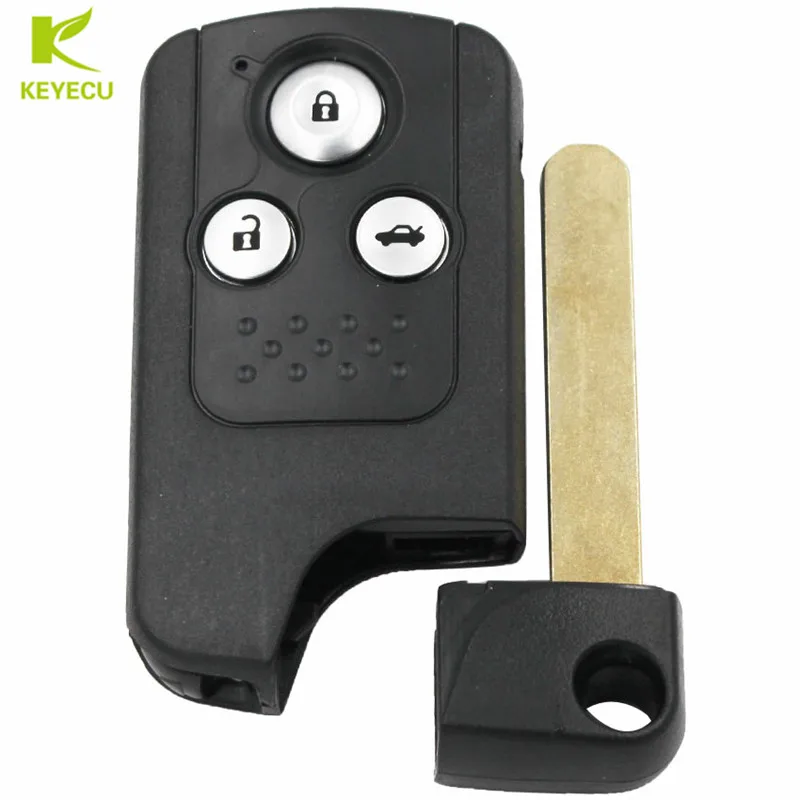 KEYECU Replacement Smart Remote Key Fob 3 Button FSK433MHz ID46 Chip for Honda Civic 2013 2014 2015 2016