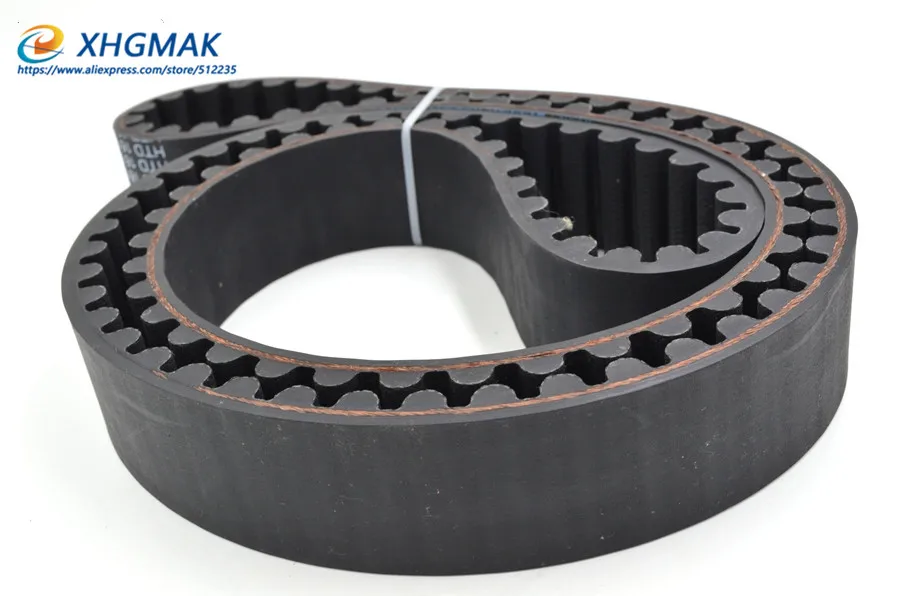 HTD 14M synchronous belt timing belt C=2590-2912 width 28.5-85mm Teeth 185-208 rubber belt timing belt cnc transmission belt