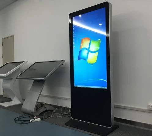 ดิจิตอลข้อมูล Kiosk 47นิ้วชั้นยืน Wall Lcd Tft จอภาพ Hd Interactive ซุ้มพร้อม Kiosk ซอฟต์แวร์