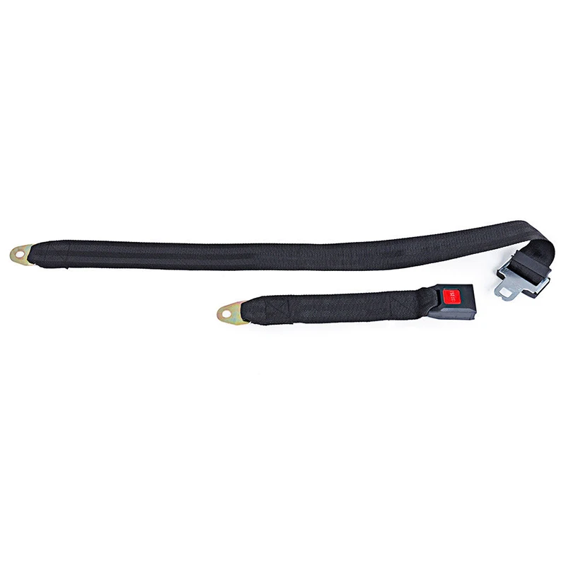 Car Auto Bus Seat Safety Belt Lap 2 Point Adjustable Retractable Universal Seatbelt TD326